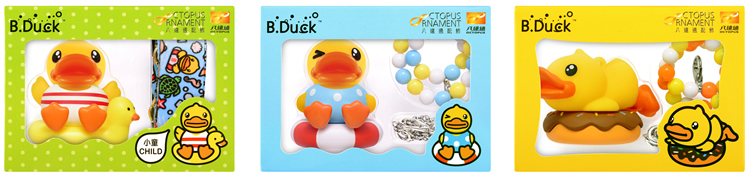 B.Duck 3D八達通配飾