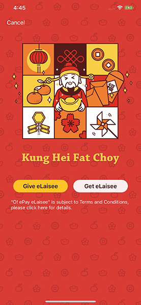 Celebrate Chinese New Year with 'e-Lai See'